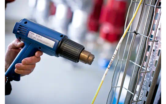 HSE231 11.7mm Black on White Heat Shrink Tube [4]