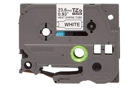 HSE251 23.6mm Black on White Heat Shrink Tube [2]