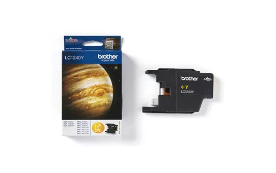 LC1240Y - Yellow Ink Cartridge (600 Copies) for DCP-J525W/DCP-J725DW/MFC-J430W/MFC-J625DW,MFC-J5910DW/MFC-J6510DW/MFC-J6910DW [2]