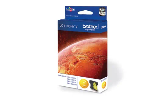 LC1100HYY Yellow ink. PtBrother MFC5895CW/DCP6690CW/MFC6490CW/6890CDW (750 pag) [2]