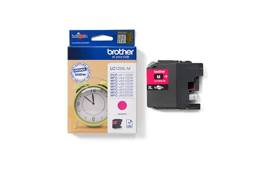 LC125XLM, High Yield Magenta Ink Cartridge for MFC-J4410DW/MFC-J4110DW/ MFC-J6920DW (1200 pagini) [2]