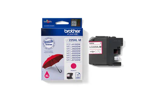 LC225XLM, Ink Cartridge Magenta for DCP-J4120DW/MFC-J4420DW/MFC-J4620DW/MFC-J5320DW/MFC-J5620DW/MFC-J5720DW (1200 pagini) [2]