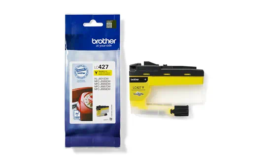 LC427Y, Ink Cartridge Yellow for MFC-J5955DW/MFC-J6955DW/MFC-J6957DW/HL-J6010DW (1.500 pagini) [2]