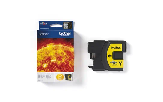 LC980Y Yellow ink. PtBrother DCP-145C/165C/195C/365CN/375CW, MFC-250C/290C/295C [2]