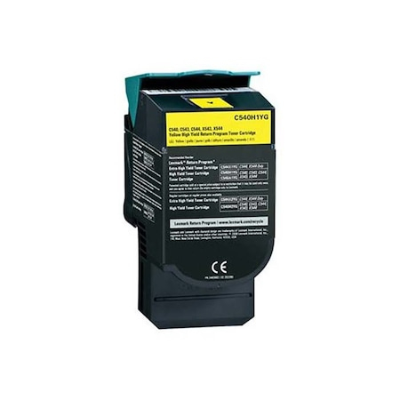 Lexmark C2320Y0 Yellow Return Programme Toner Cartridge 1,000 pages pt. C2325dw / C2425dw / C2535dw / MC2325adw / MC2425adw / MC2535adwe / MC2640adwe [1]