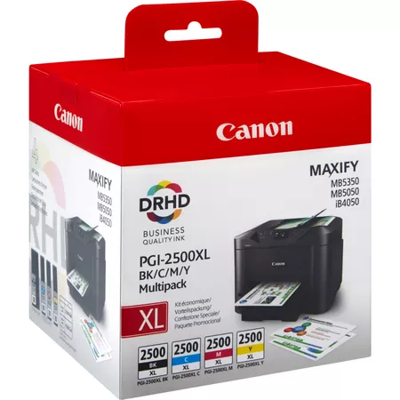 PGI-2500XLMULTI, Black/Cyan/Magenta/Yellow, Maxify iB4050, MB5050/5350 [2]