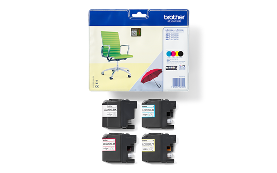 Set cartuse cerneala Brother B+C+M+Y LC229XLVALBP [2]