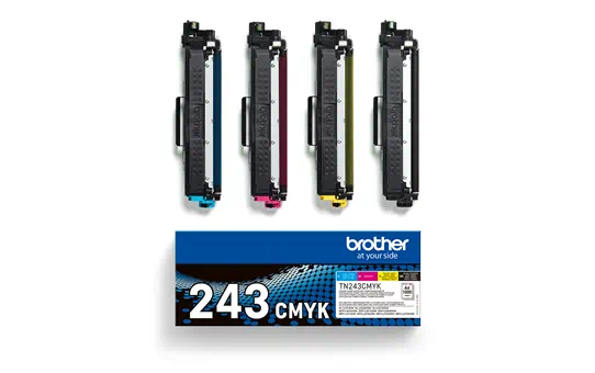 Set tonere TN-243 C+M+Y+K, ptr. HL-L3210CW / HL-L3270CDW / DCP-L3510CDW / DCP-L3550CDW / MFC-L3730CDN / MFC-L3770CDW, cap. 1.000 pag [2]