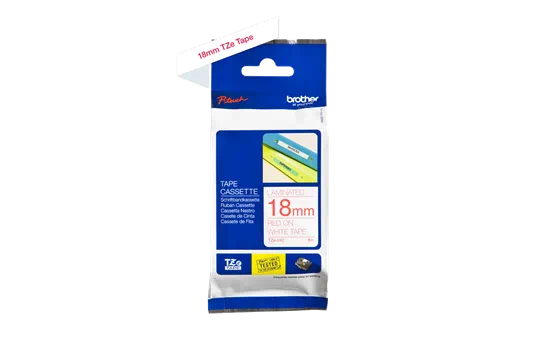 TZE242 18mm RED ON WHITE [3]