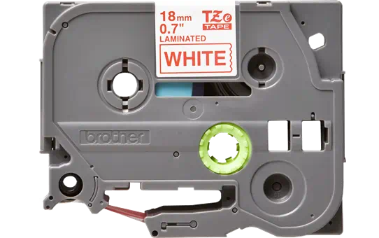 TZE242 18mm RED ON WHITE [2]