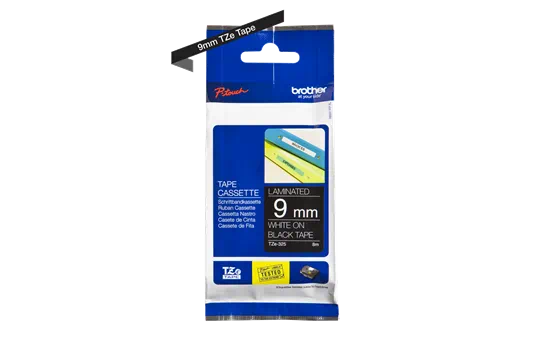 TZE325 9mm WHITE ON BLACK [3]