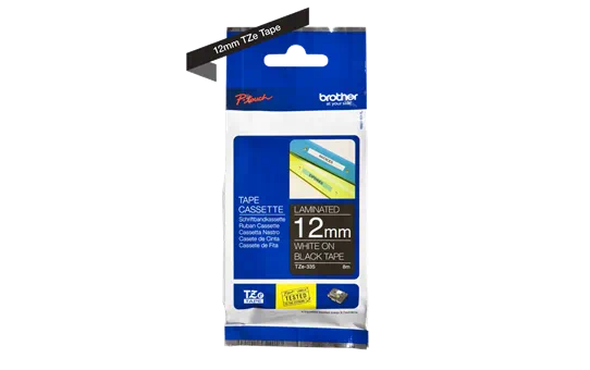 TZE335 12mm WHITE ON BLACK [3]