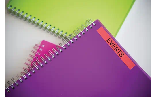 TZE421 9mm BLACK ON RED [4]