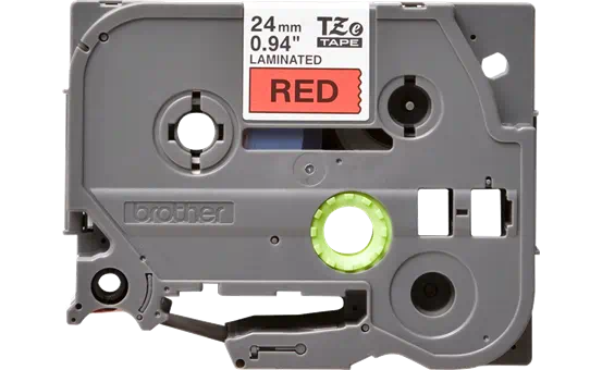 TZE451 24mm BLACK ON RED [2]