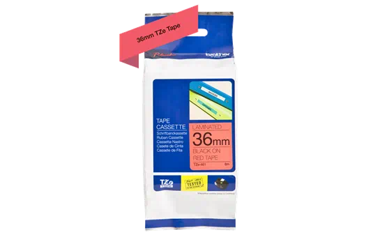 TZE461 36mm BLACK ON RED [3]