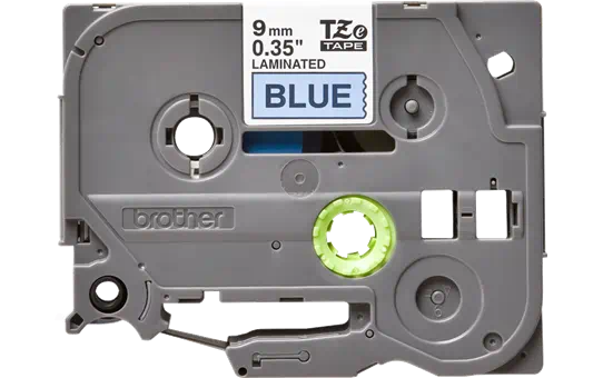 TZE521 9mm BLACK ON BLUE [2]