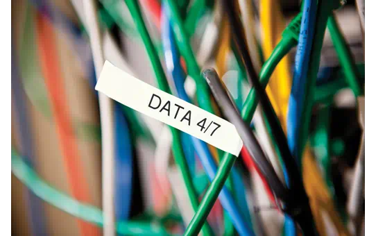 TZEFX221 9mm BLACK  ON WHITE FLEXIBLE ID [4]