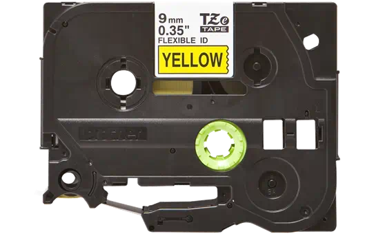 TZEFX621 9mm BLACK  ON YELLOW FLEXIBLE ID [2]