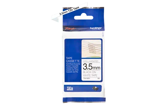 TZEN201 3.5mm BLACK  ON WHITE NON LAMINATED [3]