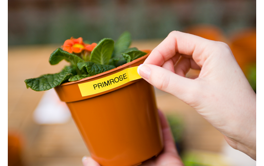 TZES641 18mm BLACK ON YELLOW ADHESIVE TAPE [4]