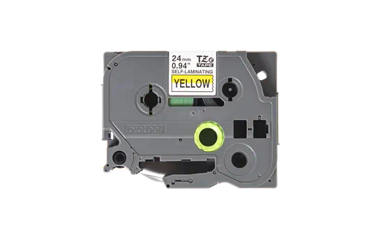 TZESL651 24mm BLACK ON YELLOW TAPE [2]