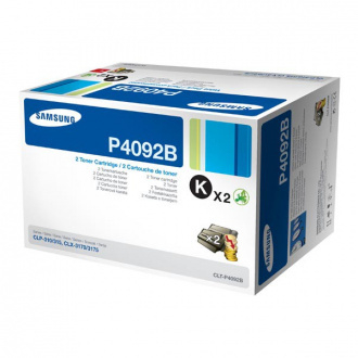 Cartuse toner - Samsung CLT-P4092B - Black Toner Twin Pack, 3000 pages, CLP-310, CLP-315, CLX-3170, CLX-3175