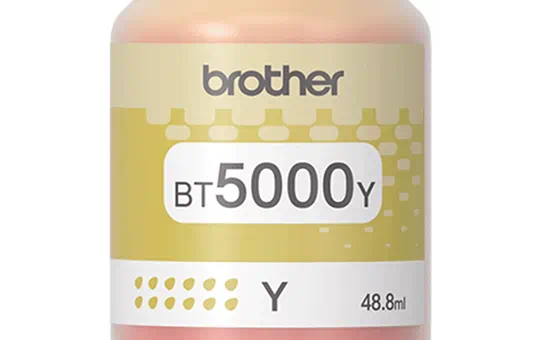 BT5000Y, flacon de cerneala, yellow, 5.000 pag, Ink Benefit DCP-T300/T500W/T700W [1]