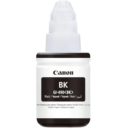 Cartuse de cerneala - Canon INK GI-490 BK Black Ink Bottle 6k for G1400,G2400, G3400