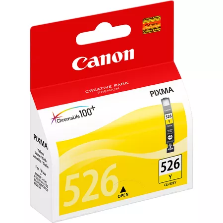 Cartuse de cerneala - CLI-526Y Colour Ink Cartridge for Canon Pixma Ip4850 / mg5150/ 5250 / 6150 / 8150