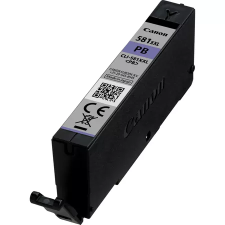 CLI-581XXLPB, Photo Blue XXL ink Cartridge, pentru TS6150/TS8150/TS9150/TR7550/TR8550