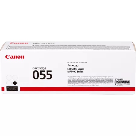 Cartuse toner - CRG-055BK - Toner Cartridge Black for LBP66x series, MF74x series  (2.300 pages)