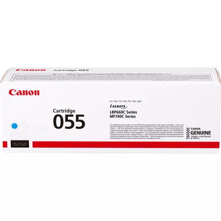 Cartuse toner - CRG-055C - Toner Cartridge Cyan for LBP66x series, MF74x series  (2.100 pages)