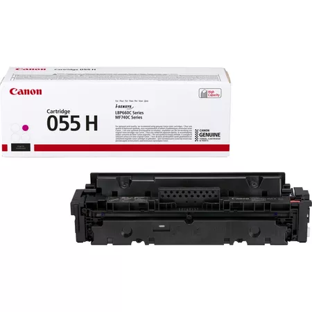 CRG-055HM - Toner Cartridge high yield Magenta for LBP66x series, MF74x series (5.900 pages) [2]