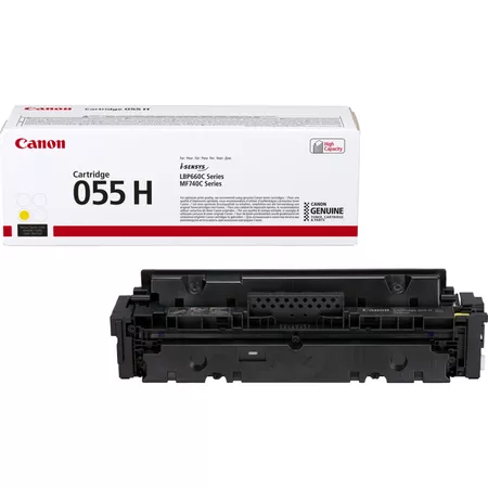 CRG-055HY - Toner Cartridge high yield Yellow for LBP66x series, MF74x series (5.900 pages) [2]
