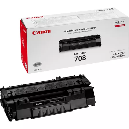 Cartuse toner - CRG-708 NEW, Toner Cartridge for LBP-3300 (2.500 pgs, 5%)