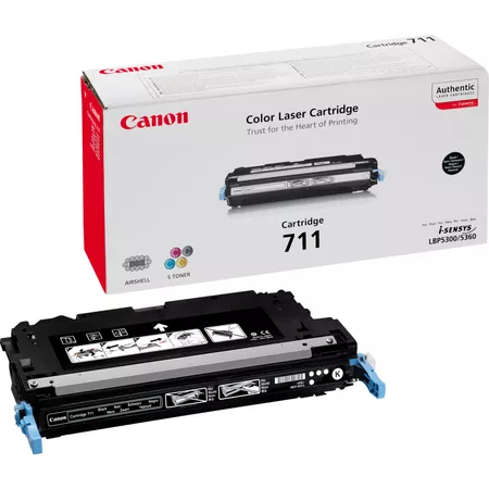 Cartuse toner - CRG-711BK  Toner Cartridge for LBP-5300, LBP5360 (6.000 pgs, 5%)