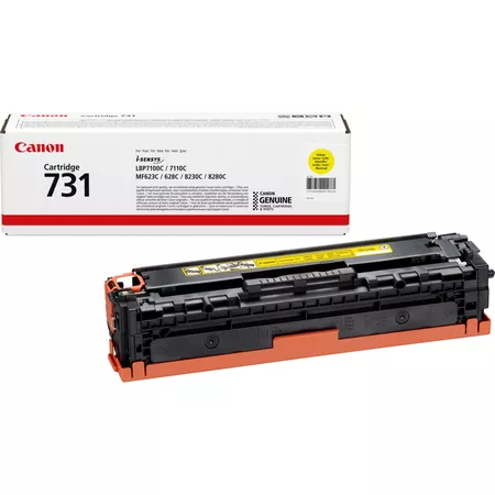 CRG-731Y Toner Cartridge Yellow for LBP7100C, LBP7110C (1.500 pages based on ISO/IEC 19798)