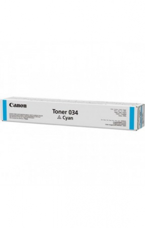 Cartuse toner - 034C - Cyan Toner for imageRUNNER C1225iF/C1225, 7.3k
