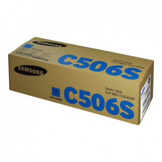 Cartuse toner - Samsung CLT-C506S - Cyan Toner / Standard Yield, compatibil cu CLP-680ND CLX-6260 Series, capacitate 1.5k pag