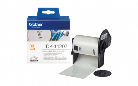 Benzi pentru etichete - DK11207 CD/DVD LABEL 58MM X 58MM X 100