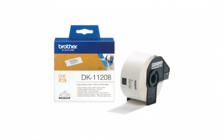 Benzi pentru etichete - DK11208 LARGE ADDRESS LABEL 38MM X 90MM X 400