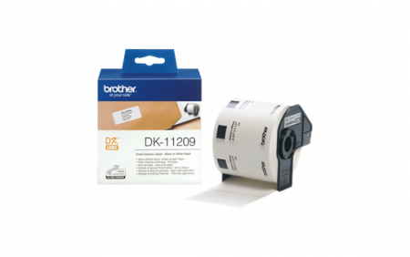 Benzi pentru etichete - DK11209 SMALL ADDRESS LABEL 29MM X 62MM X 800