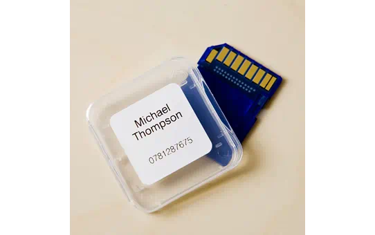 DK11221 23MM SQUARE PAPER LABEL 23MM X 23MM X 1000 [2]