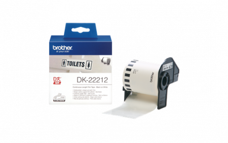 Benzi pentru etichete - DK22212 Film White Film tape 62mm