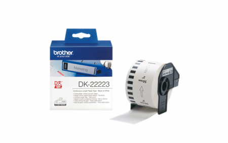 Benzi pentru etichete - DK22223 Continuous Paper Tape 50mm x 30.48m