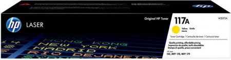 Cartuse toner - HP 117A Yellow Original Laser Toner Cartridge, pt. HP Color Laser 150, MFP 178/179, 700 pag