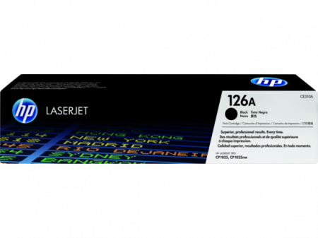 Cartuse toner - HP 126A CP1025/M175 Black LaserJet Print Cartridge (1200 pag)