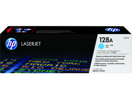 Cartuse toner - HP 128A CP1525/CM1415 Cyan LaserJet Print Cartridge (1300 pag)