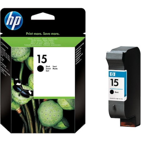 Cartuse de cerneala - HP 15 Large Black Inkjet Print Cartridge, 25 ml, aprox. 495 pag / 5% acoperire