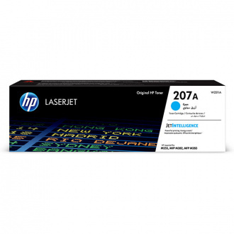 Cartuse toner - HP 207A Cyan LaserJet Toner Cartridge; pt. HP CLJ M255dw, M282nw, M283fdn/fdw, cap. 1250 pag
